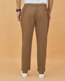 Brown-Cotton-Regular-Trouser