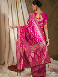 Women's Pink Colour Designer Weaving Work Saree-GLRUS48084B