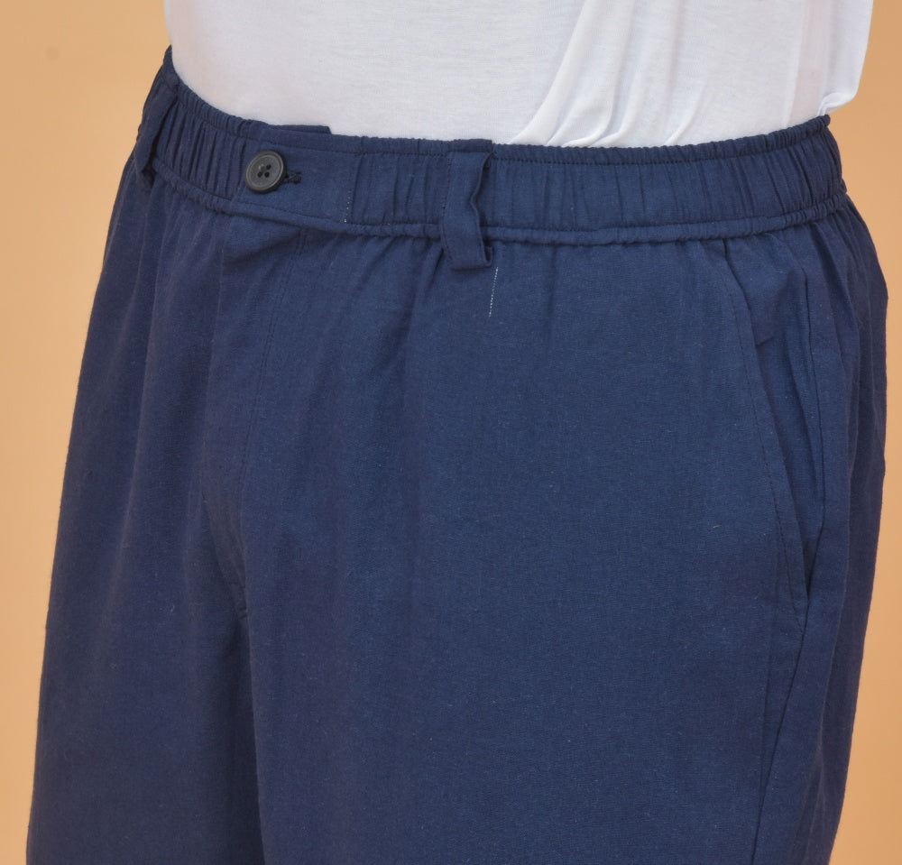 Navy-Blue-Cotton-Regular-Trouser