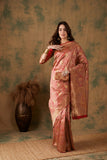 Women's Red Colour Designer Weaving Saree-SPRW18036E