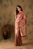 Women's Red Colour Designer Weaving Saree-SPRW18036E