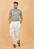 White-Cotton-Regular-Trouser